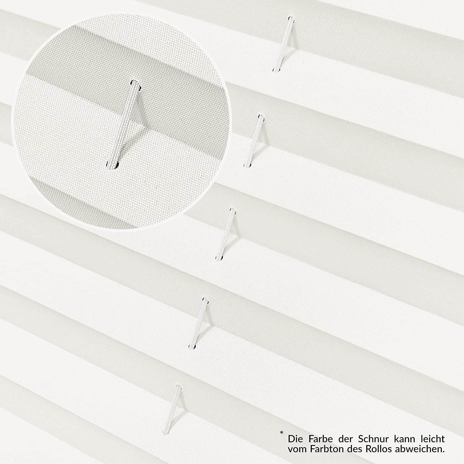 Plissee nach Maß – Plisseerollo mit Bohren – Maßgefertigt
