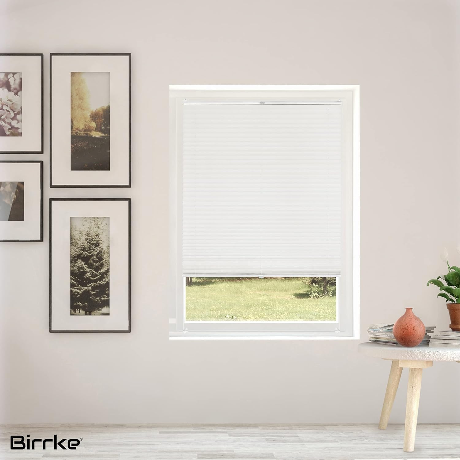 Thermo Plissee mit Bohren nach Maß – Maßgefertigt